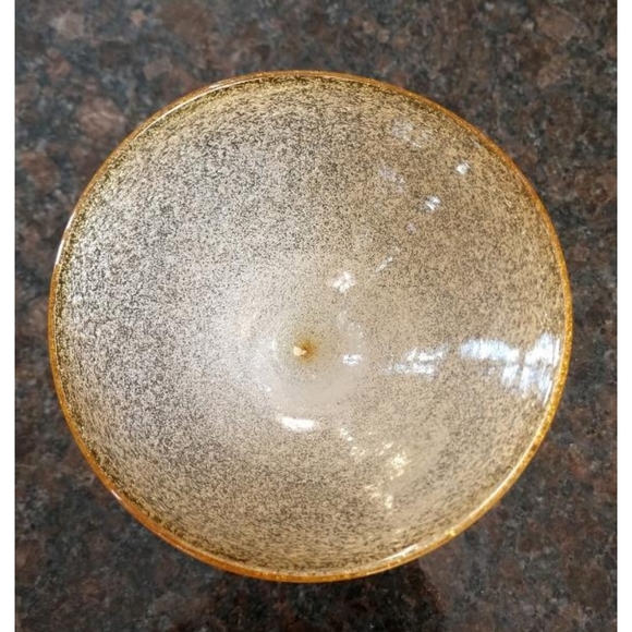 Artland-Hand Blown Citrine Bubble Martini Glass🍸 - Picture 2 of 3